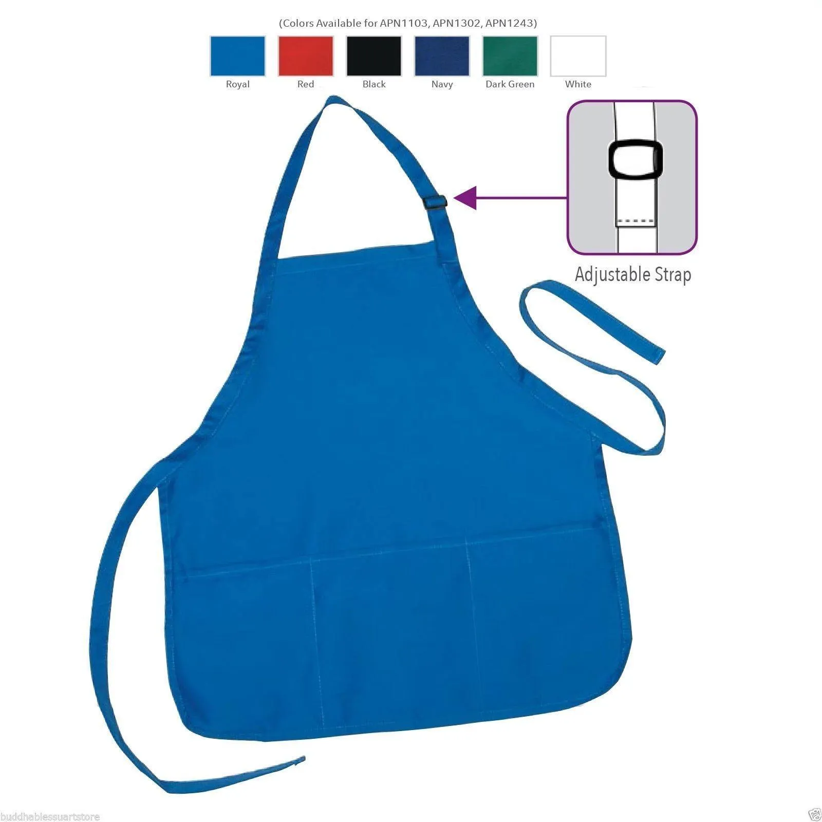 1 Dozen Aprons Restaurant Home Kitchen Grill Food Truck Waiter 3 Pocket Wholesale Bulk