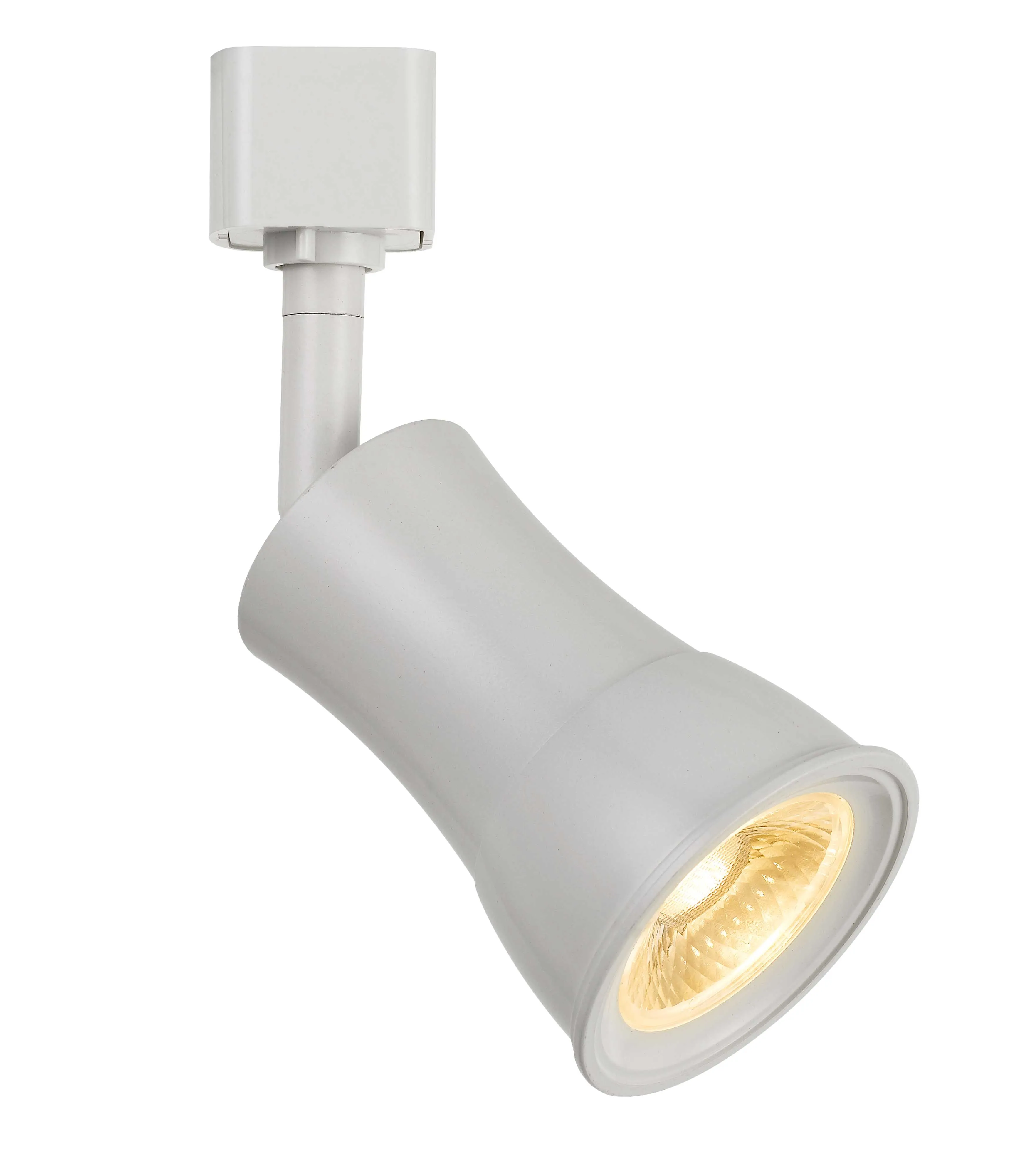 12W Dimmable LED Track Fixture - 720 Lumens, White Finish, 3000K Light, 355° Rotation for Perfect Lighting