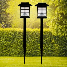 13021 Solar Garden Lights, Outdoor Solar Landscape Lights, Waterproof Outdoor Solar Lights Walkway for Patio, Lawn, Yard, and Landscape (Pack of 2)