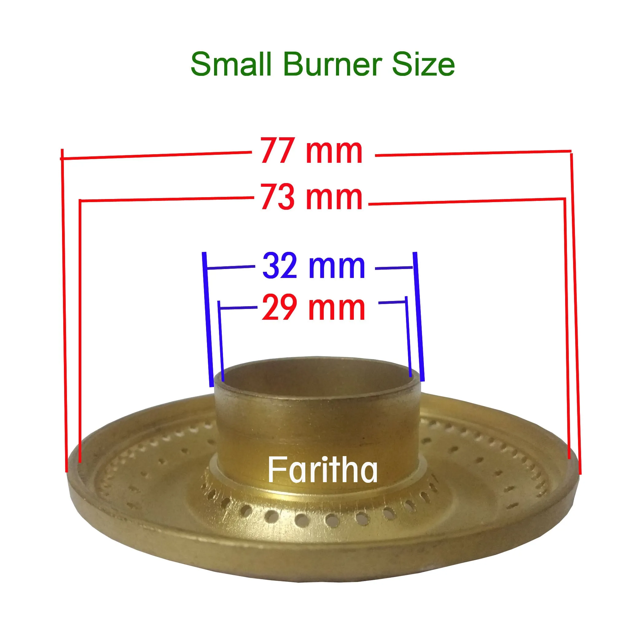 2 nos gas stove burner and bottom suitable for Automatic China Model Stove