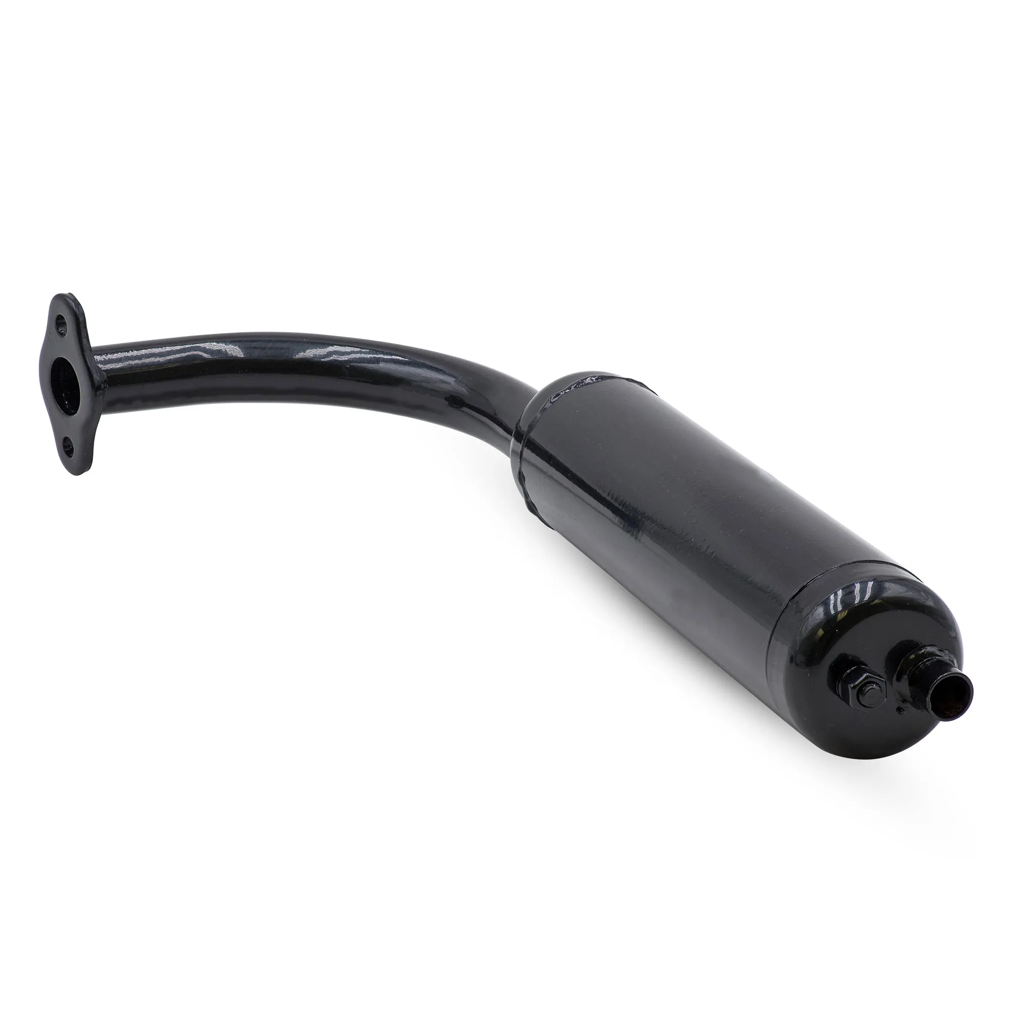 2 Stroke Black Muffler