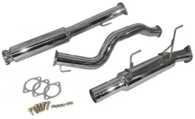 2011-2014 Nissan Juke Stainless Cat-Back Exhaust System - Polished - FWD