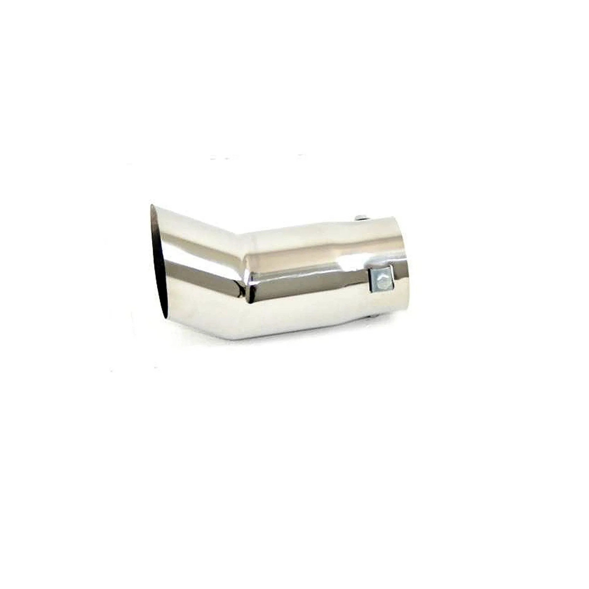 3.5 Inch Diameter Single Stainless Steel Angled Exhaust Tip