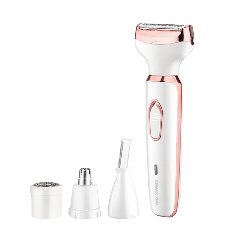 4-i-1 elektrisk komfort Lady Shaver