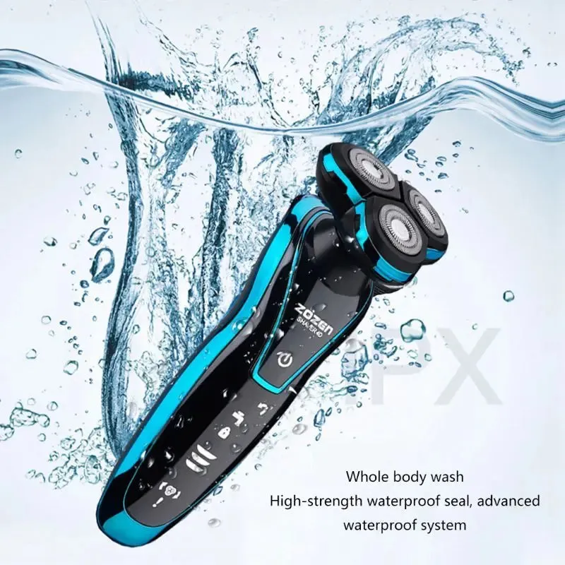 4D floating shaver