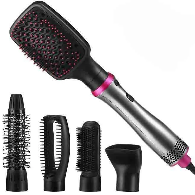 5 In1 Hair Dryer, Hot Air and Hair Brush Volumizer  Set