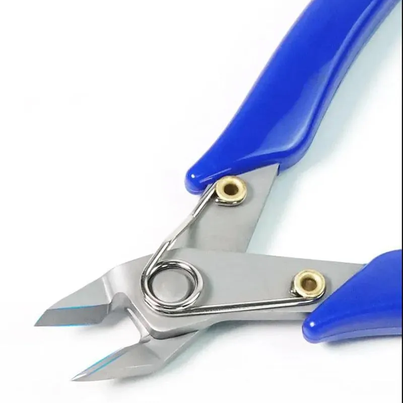 5&quot; Precision Diagonal Pliers Cutting Pliers for Wire Cable Cutter High Hardness HDR 56-58 Electronic Repair Hand Tools