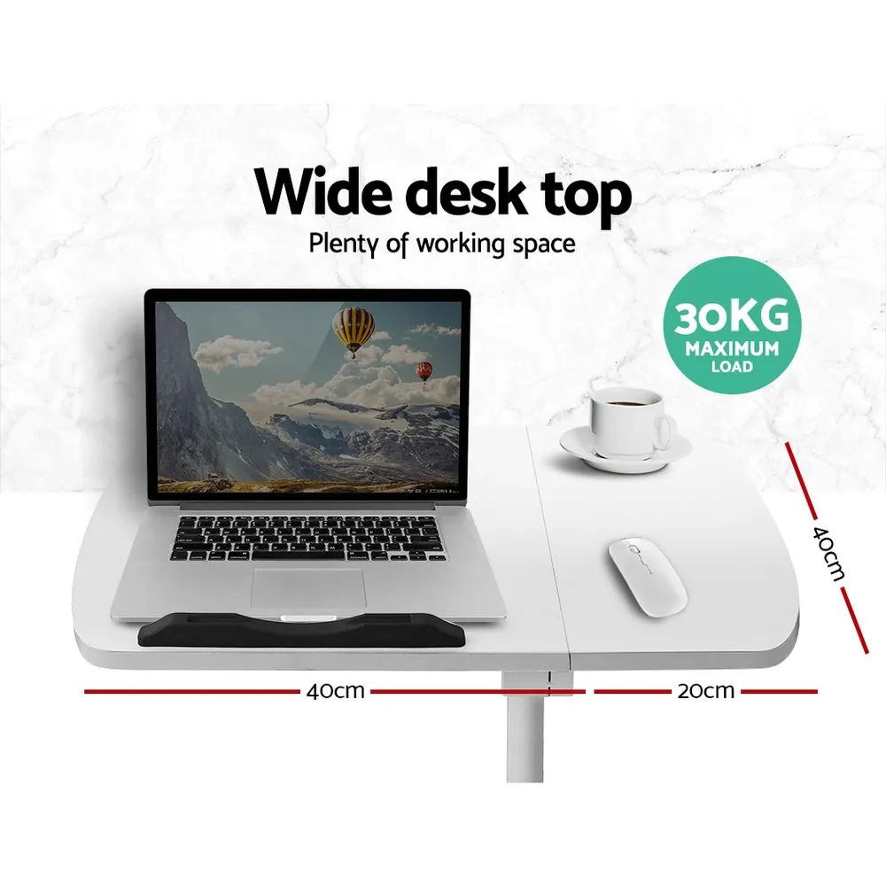 Adjustable 360° Laptop Desk Stand with Cooling Fan - Artiss