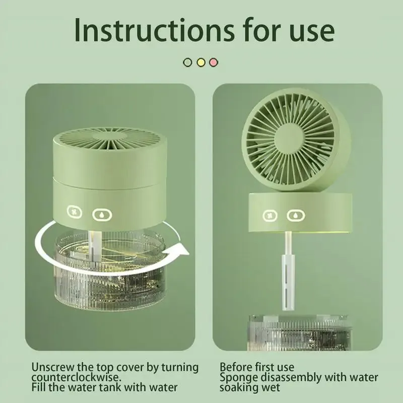 AeroMist Flex Misting Fan