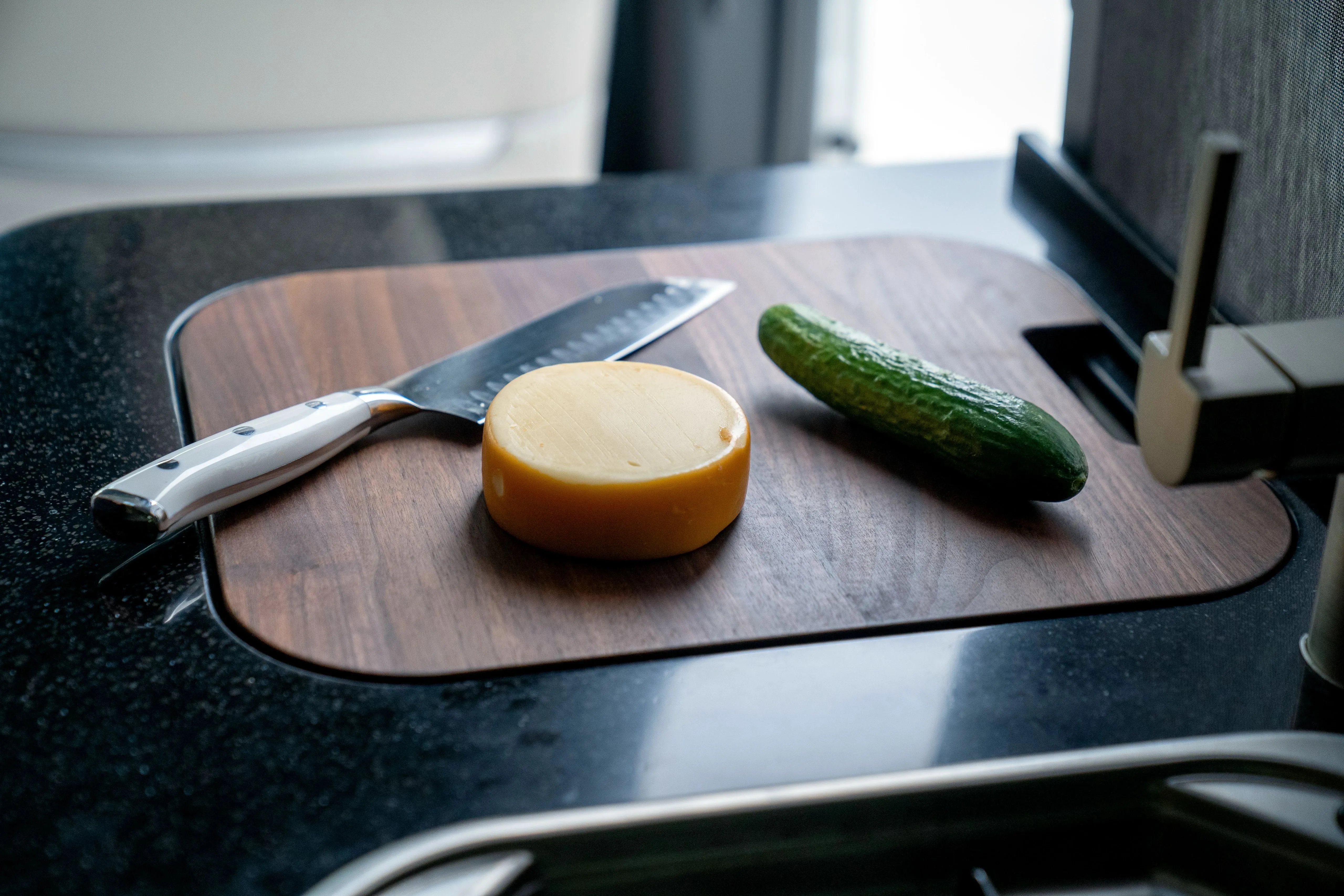 Airstream Custom Sink Cutting Boards for Rangeline