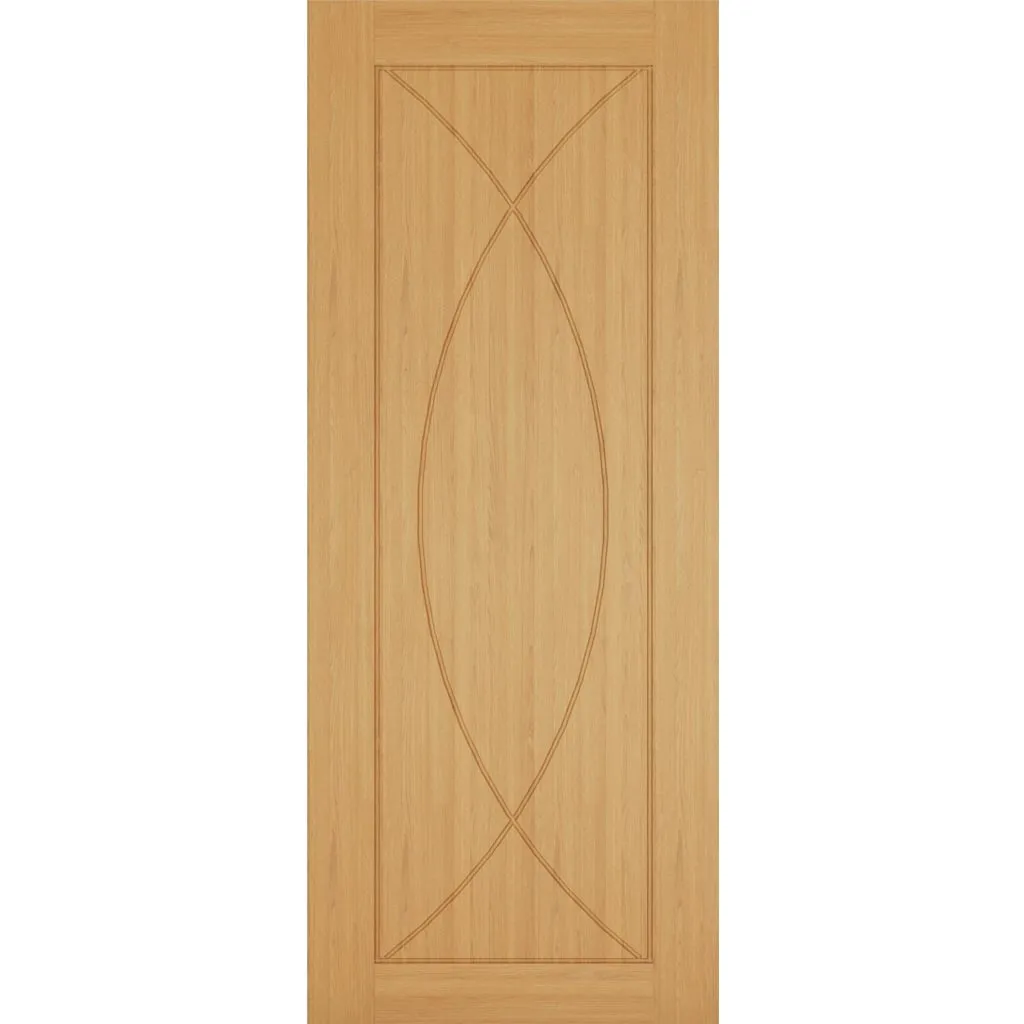 Amalfi Oak Flush Fire Internal Door - 1/2 Hour Fire Rated - Prefinished