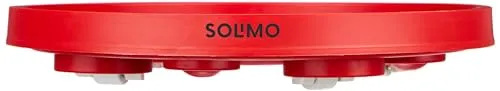 Amazon Brand - Solimo LPG Gas Cylinder Trolley (Red)