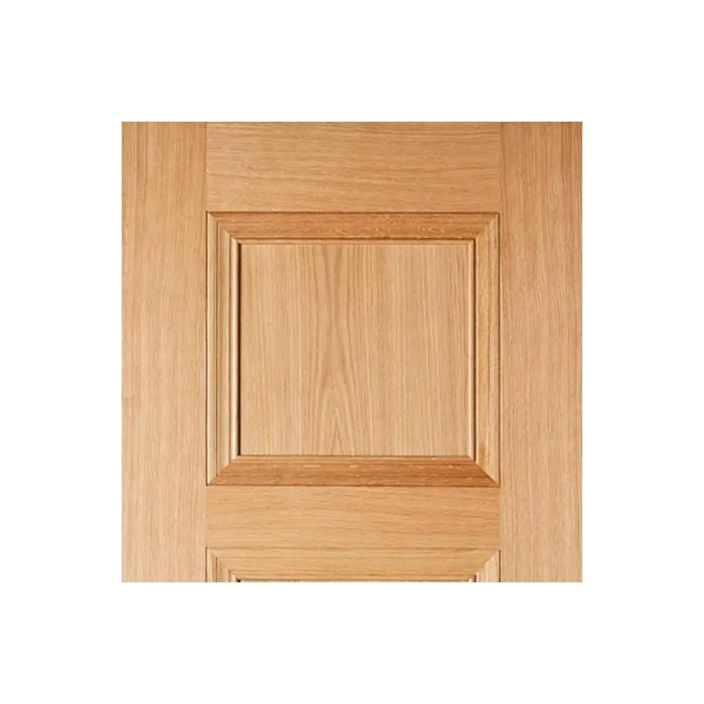 Amsterdam 3 Panel Oak Single Evokit Pocket Door - Prefinished