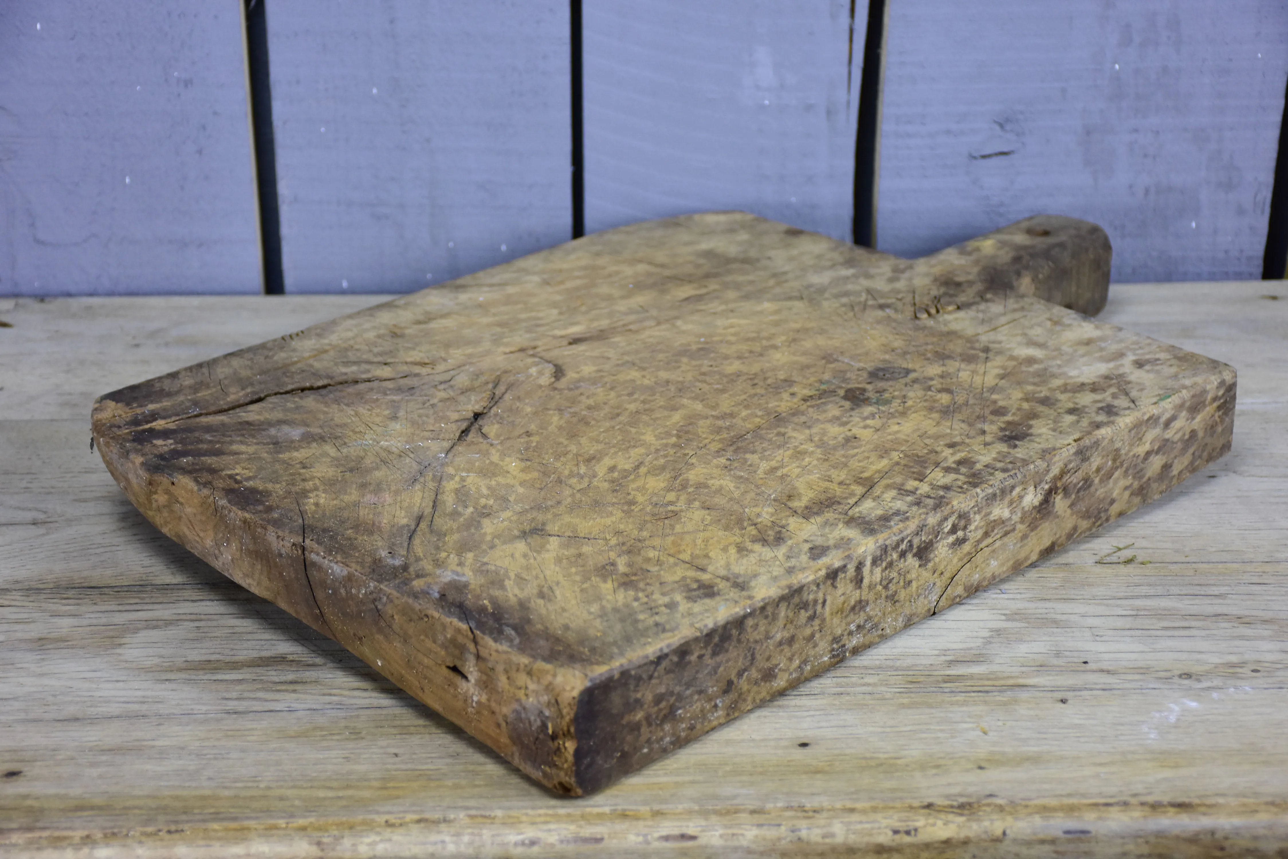 Antique French cutting board 19 ¼''