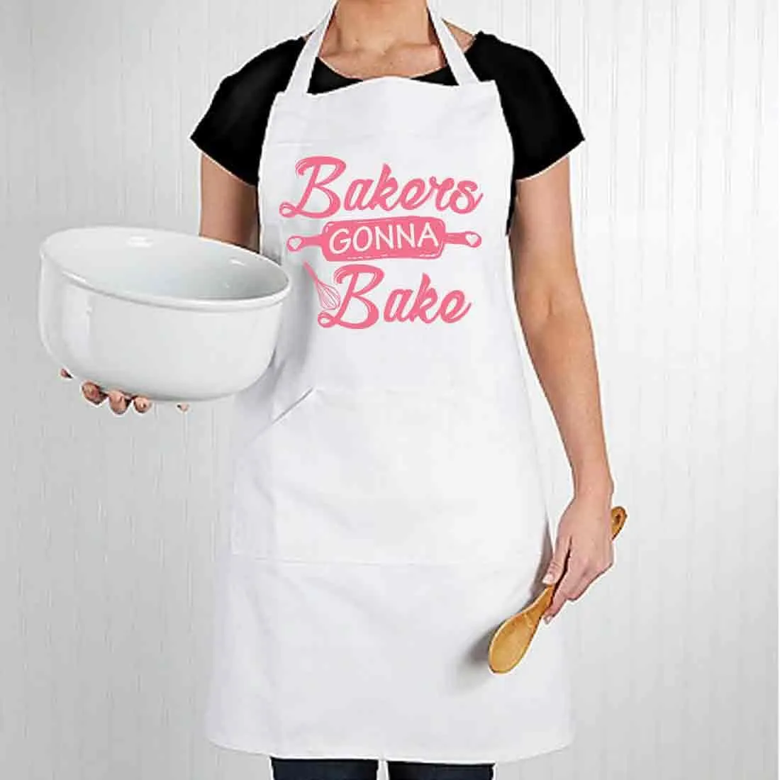 Apron For Kitchen for Women Baking Cooking - Bakers Gonna Bake