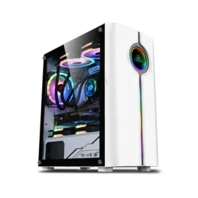 Armaggeddon PC Case Tron Holo 3 White