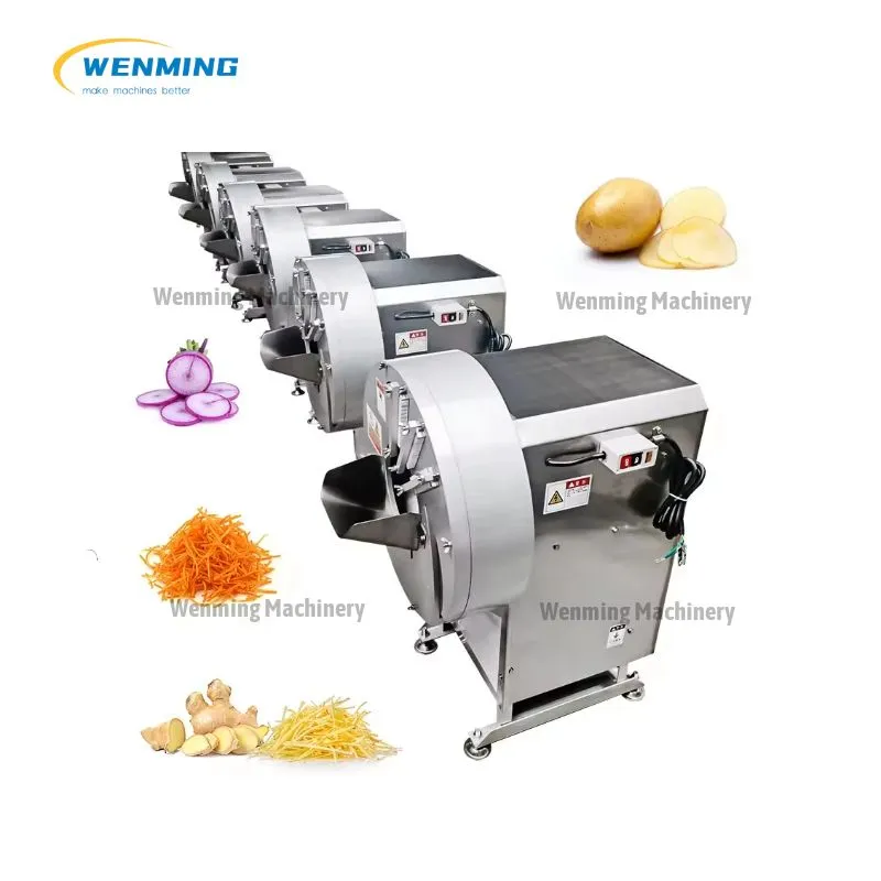 Atomatic Cutter Slicer Carrot Dicing Slicing Cutting Machine For Root And Tuber Vegetable Fruit