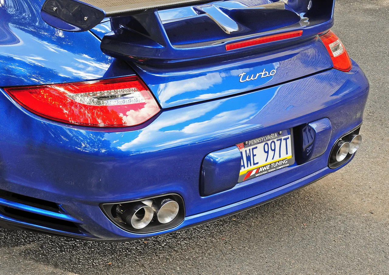 AWE PERFORMANCE EXHAUST SYSTEM FOR PORSCHE 997.2TT