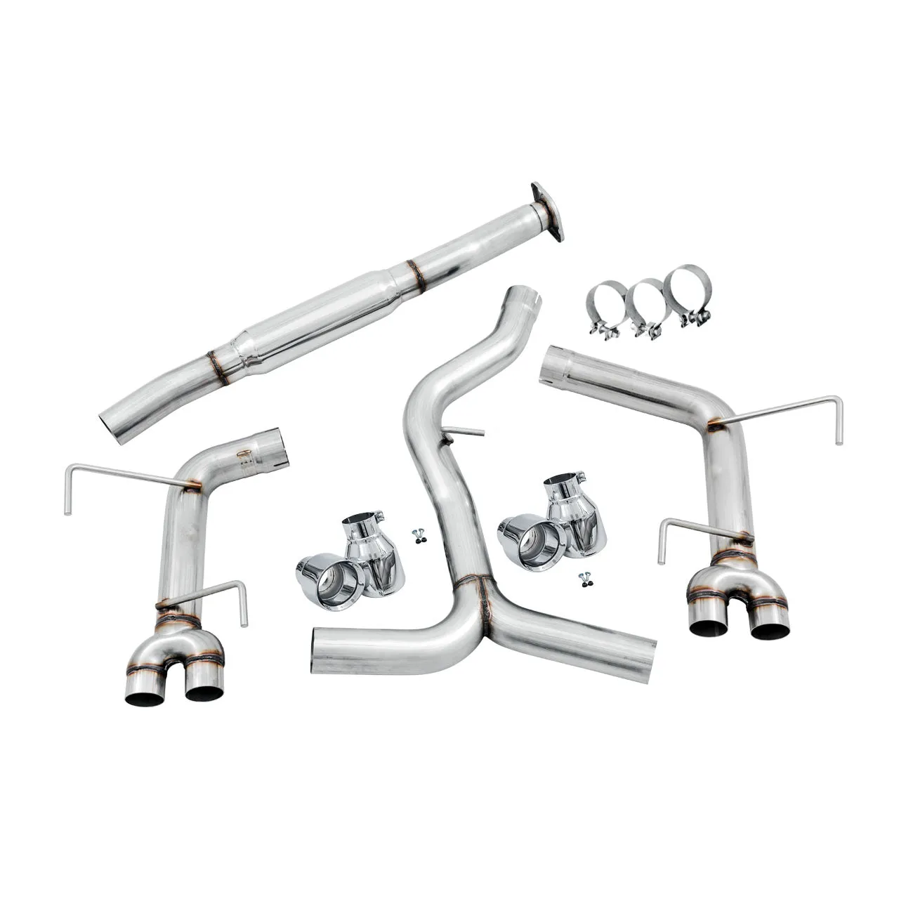 AWE Tuning Track Edition Cat-Back Exhaust 2011-2021 WRX/2011-2022 STI Sedan