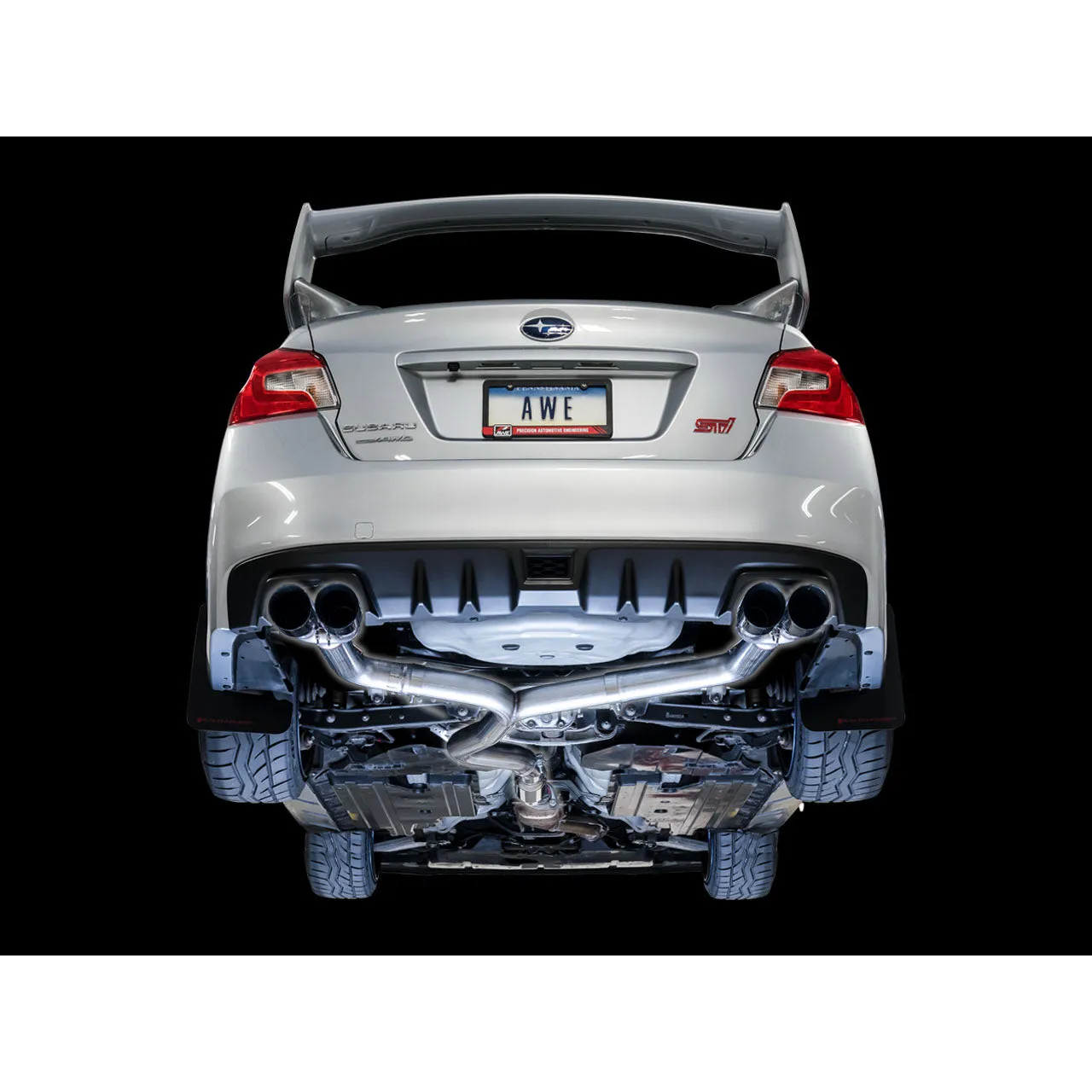 AWE Tuning Track Edition Cat-Back Exhaust 2011-2021 WRX/2011-2022 STI Sedan