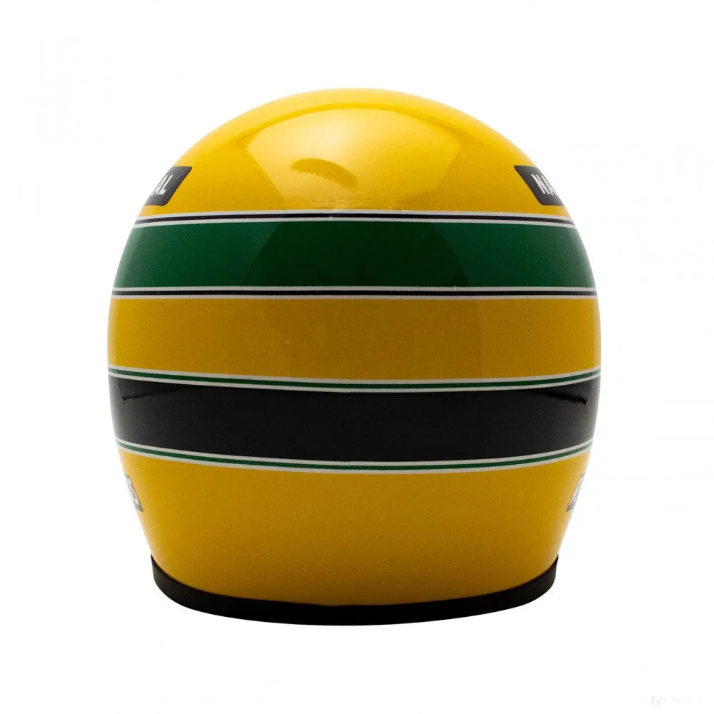 Ayrton Senna Mini Helmet 1990, 1:2 scale, Yellow, 2020