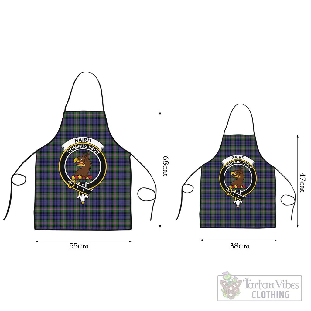 Baird Modern Tartan Apron with Family Crest