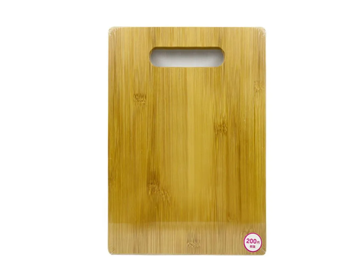 Bamboo Cutting Board Rectangular 11.81in x 8.66in