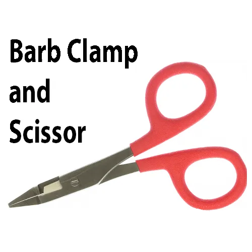 Barb Clamp and Scissor