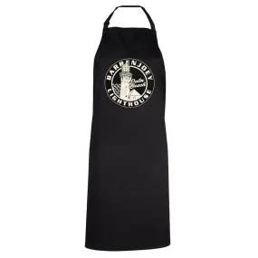 Barrenjoey Lighthouse Palm Beach Logo Apron (Black, 86x93cm)