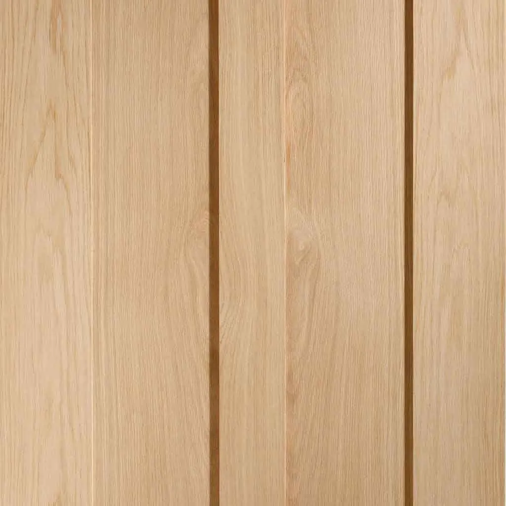 Bespoke Novara Oak 2 Panel 2 Door Maximal Wardrobe and Frame Kit