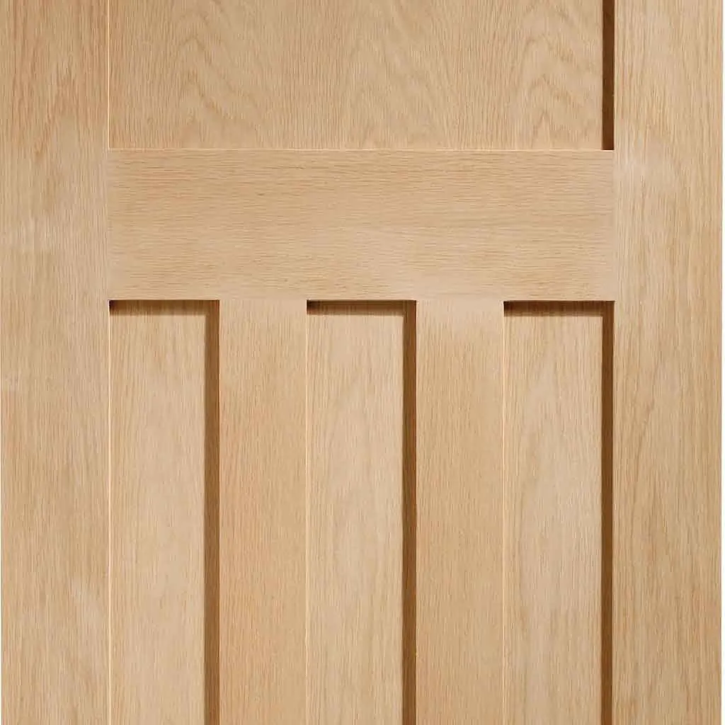 Bespoke Pass-Easi DX 1930'S Oak - 3 Sliding Doors and Frame Kit - Prefinished