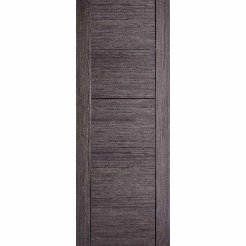 Bespoke Pass-Easi Vancouver Ash Grey Door - 2 Sliding Doors and Frame Kit - Prefinished