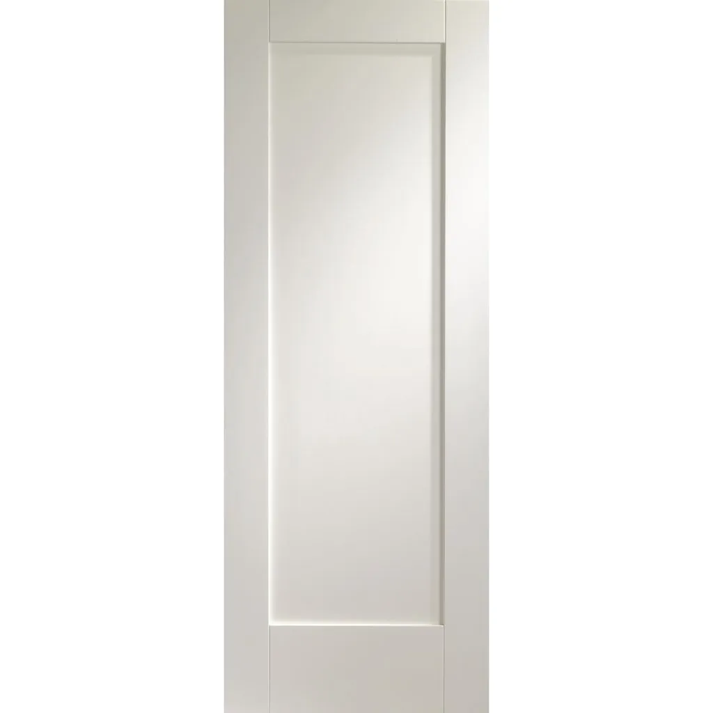 Bespoke Pattern 10 Style Panel White Primed Single Pocket Door