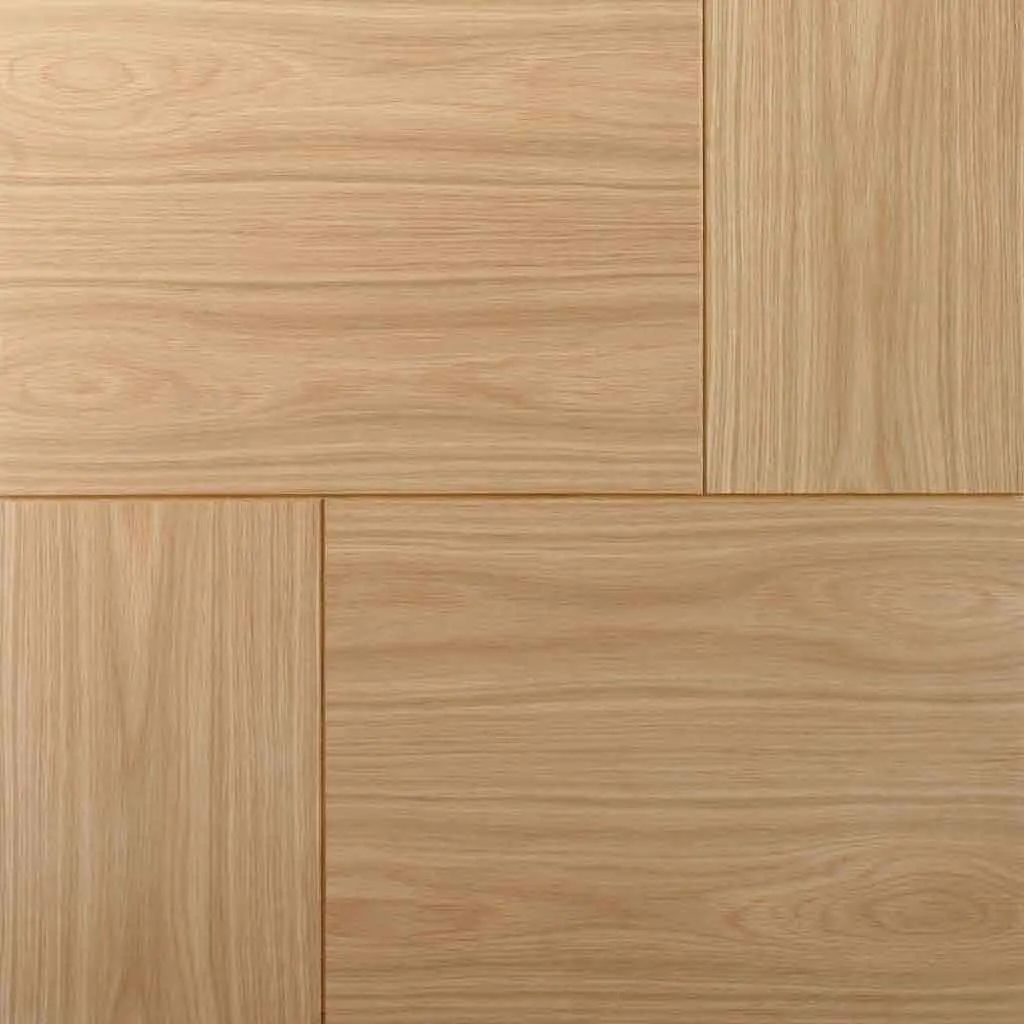 Bespoke Ravenna Oak Flush Single Frameless Pocket Door - Prefinished