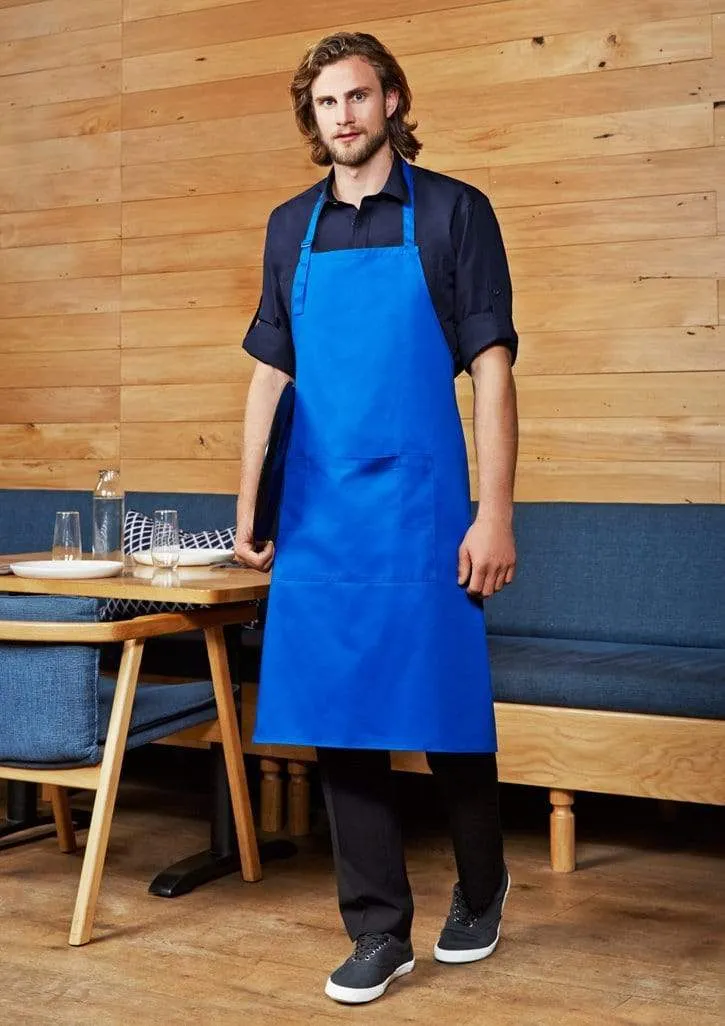 Biz Collection Bib Apron with Round Neck Strap BA95