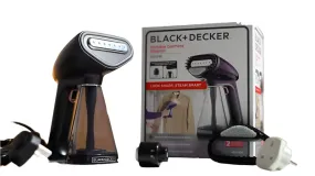 Black & Decker Portable Garment Steamer, 1500Watts, Purple