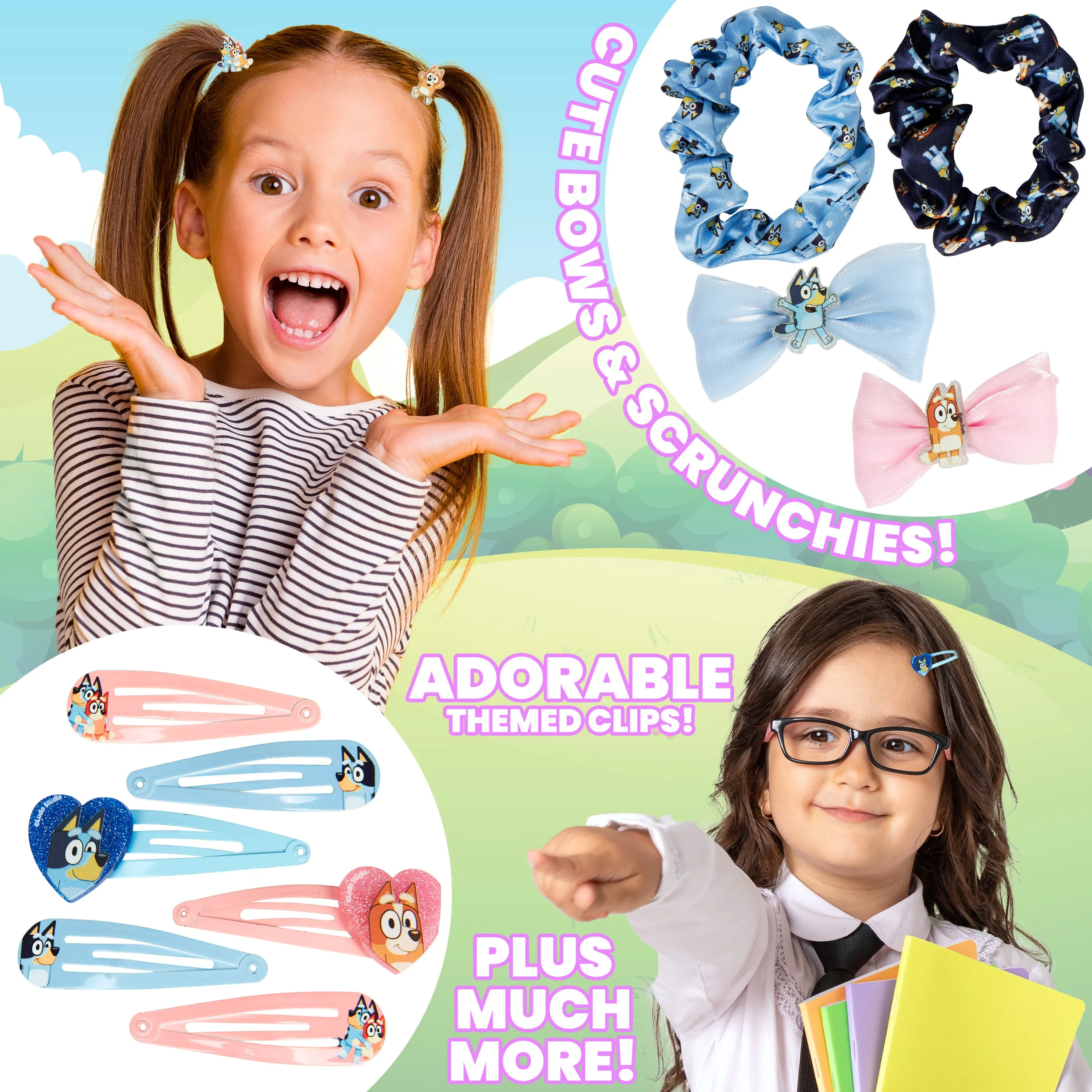 Bluey Advent Calendar 2025, Girls Hair Accessories Countdown Calendar