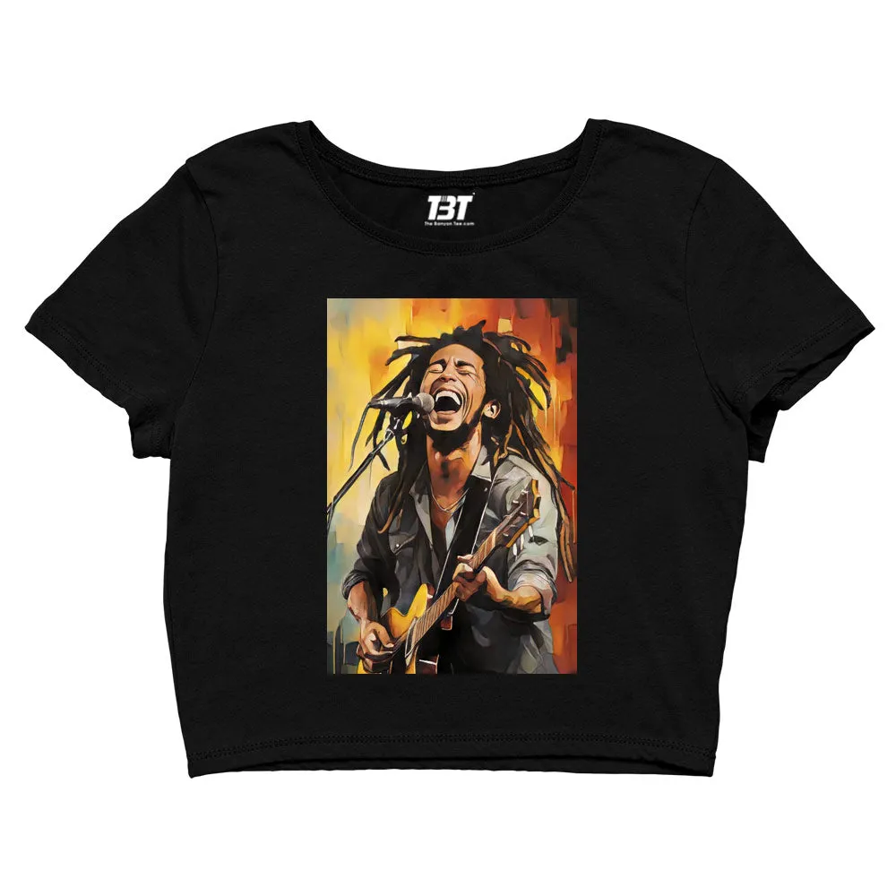 Bob Marley Crop Top - Fan Art