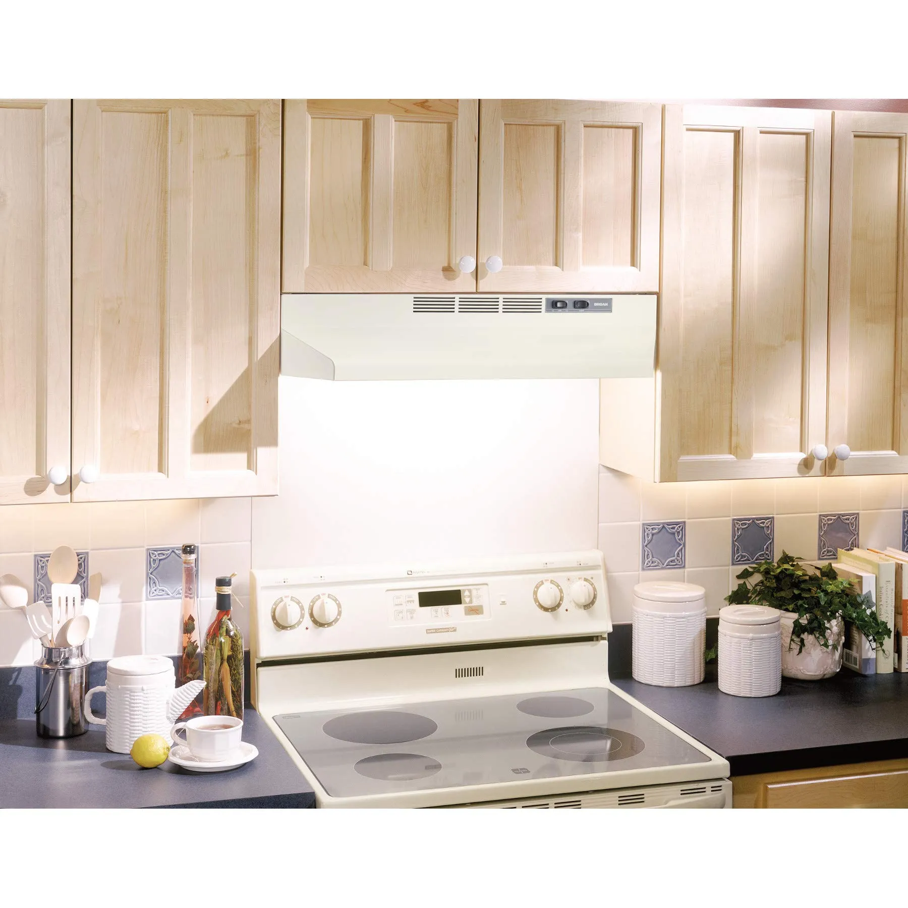 Broan-NuTone 413001 Non-Ducted Ductless Range Hood with Lights Exhaust Fan