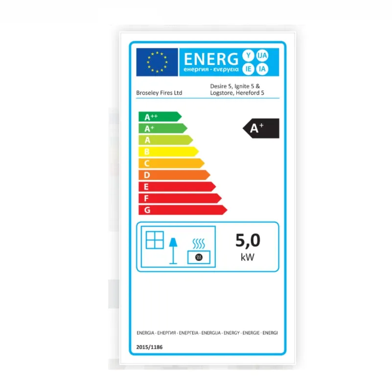 Broseley Ignite 5 Widescreen Stove