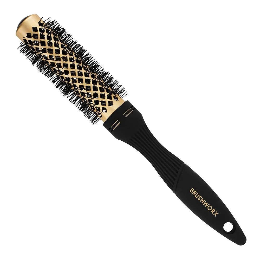 Brushworx Gold Ceramic Hot Tube Brush - S (40mm)