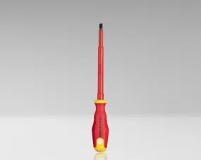 Cabinet Slotted Insulated Screwdriver, 1/4" x 6"