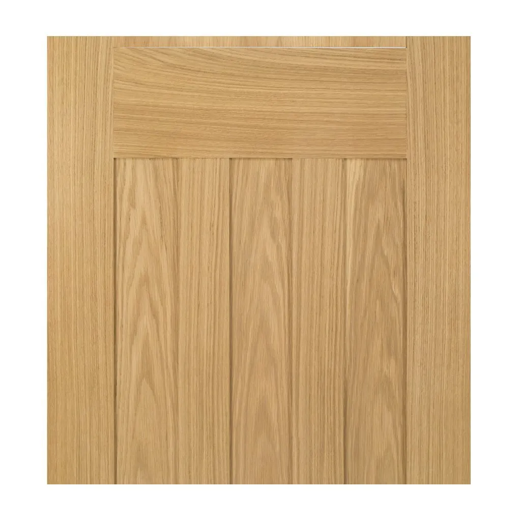 Cambridge Period Oak Veneer Staffetta Quad Telescopic Pocket Doors - Unfinished