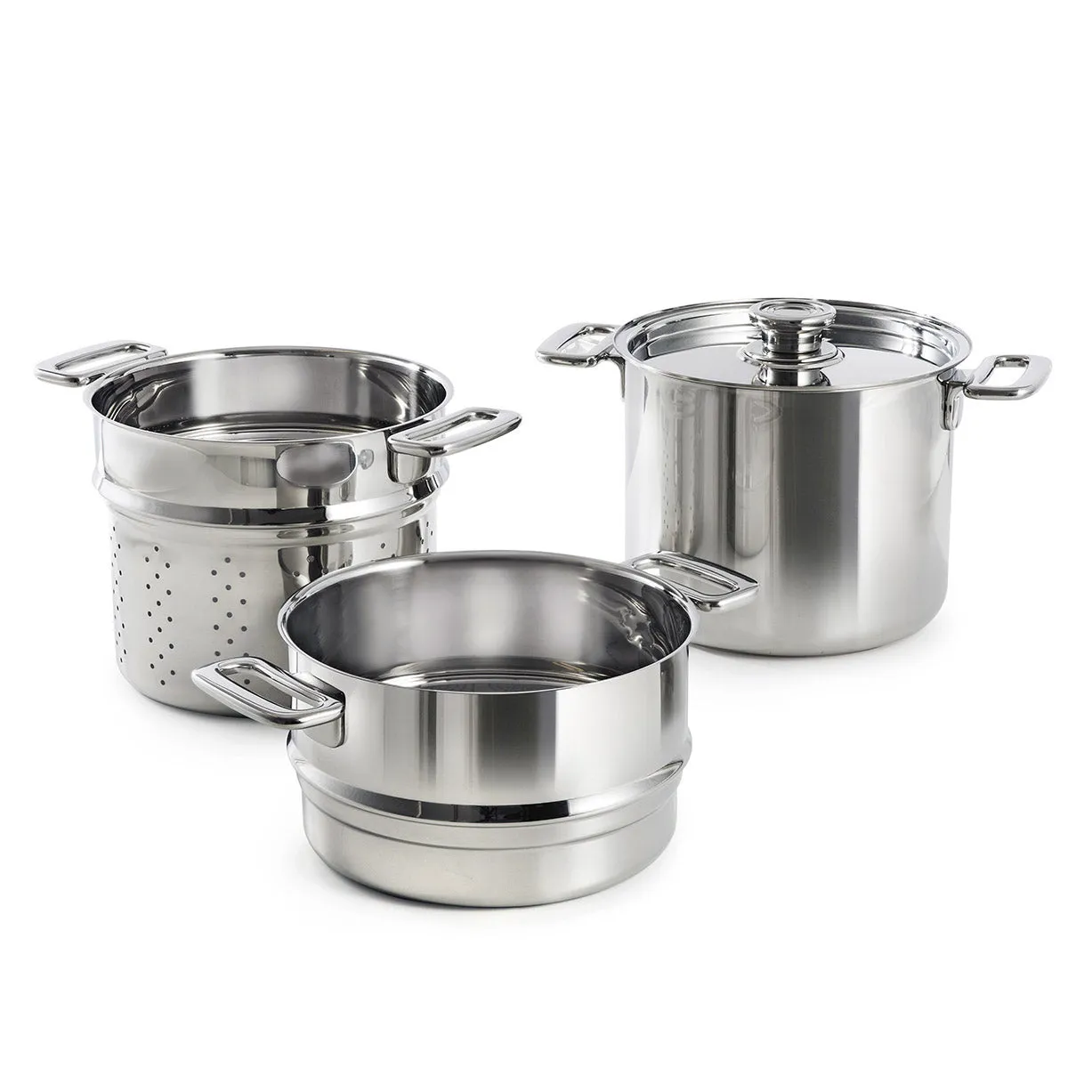 Campden Casserole Pot 5.3L and Pasta & Steamer Insert Bundle