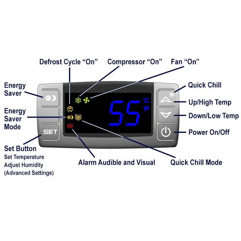 CellarPro 1800QTL Cooling Unit (up to 80 cubic feet)