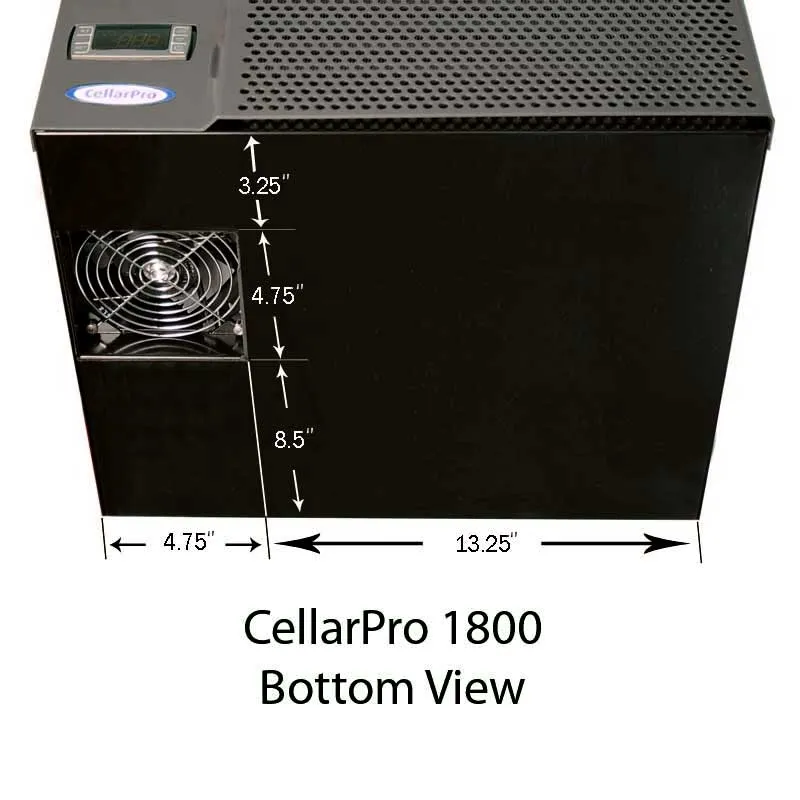 CellarPro 1800QTL Cooling Unit (up to 80 cubic feet)