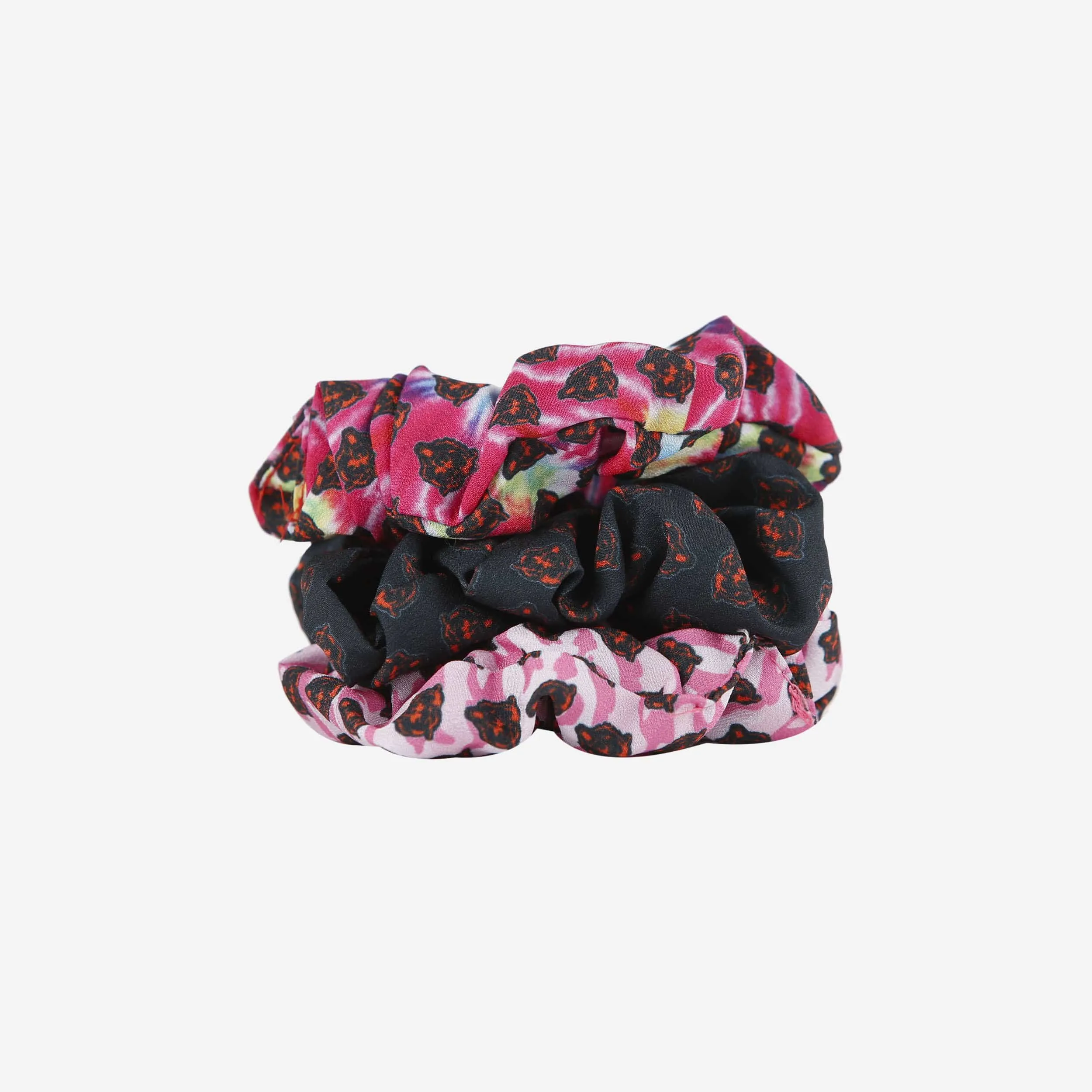 Chicago Bears Mini Print 3 Pack Scrunchies