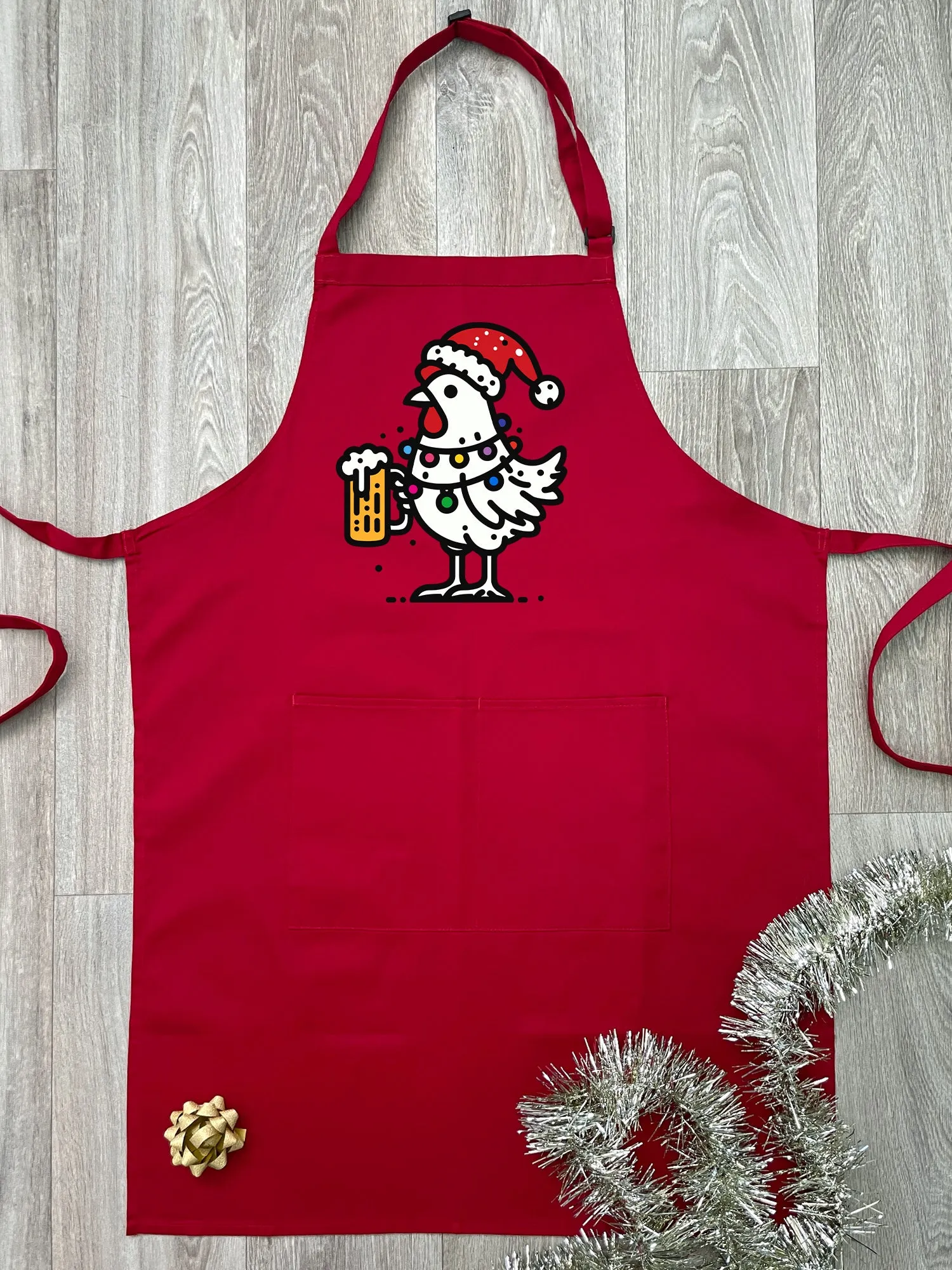 Christmas Cheers Bib Apron