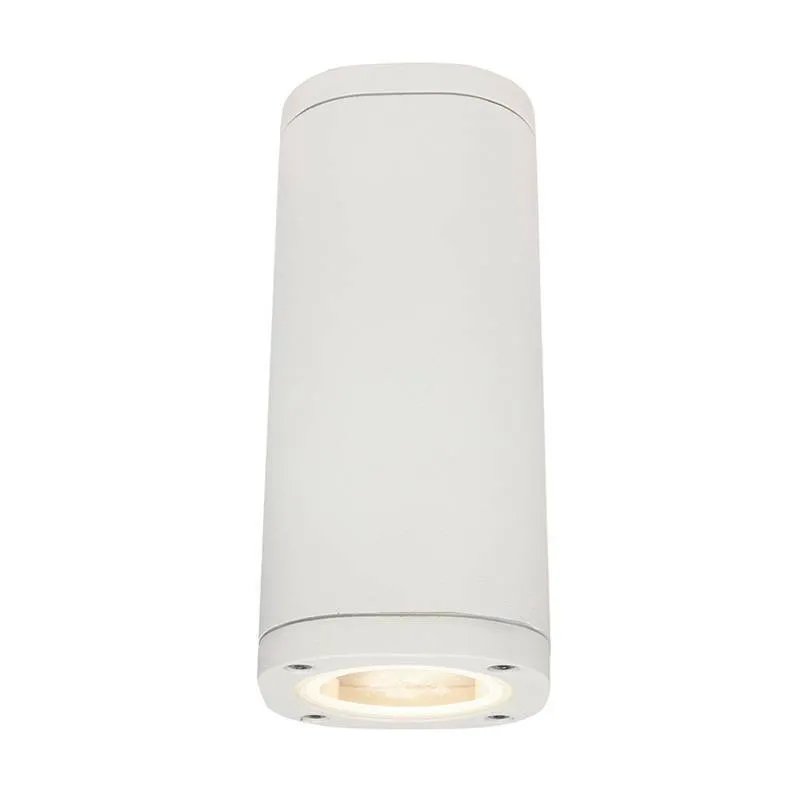 CLEARANCE Modern Architectural Decorative LED Up/Down Wall Light in White