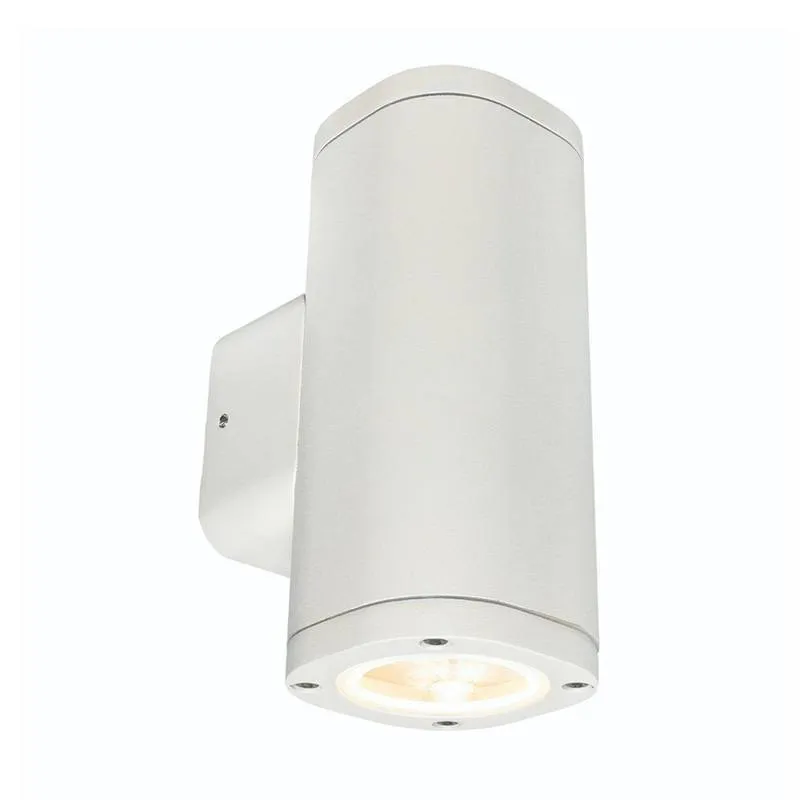 CLEARANCE Modern Architectural Decorative LED Up/Down Wall Light in White